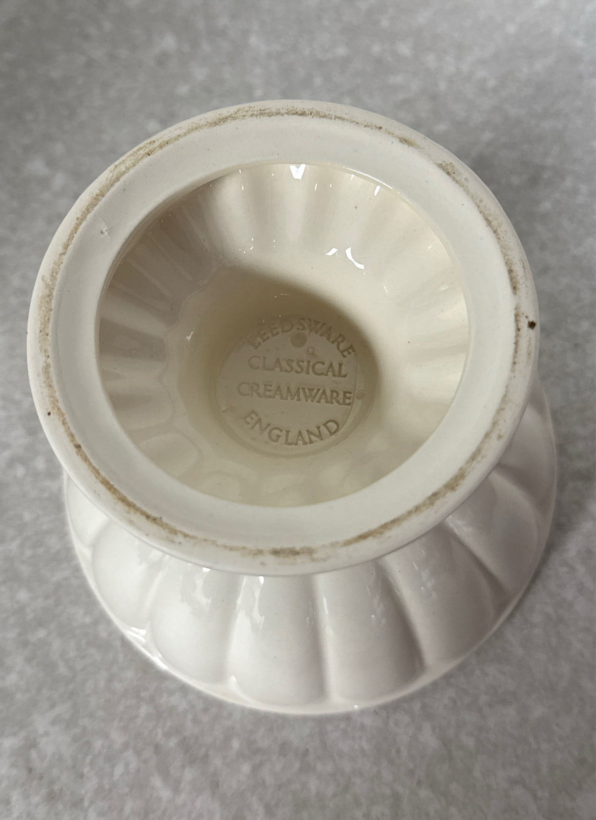 Royal Creamware Covered Bowl