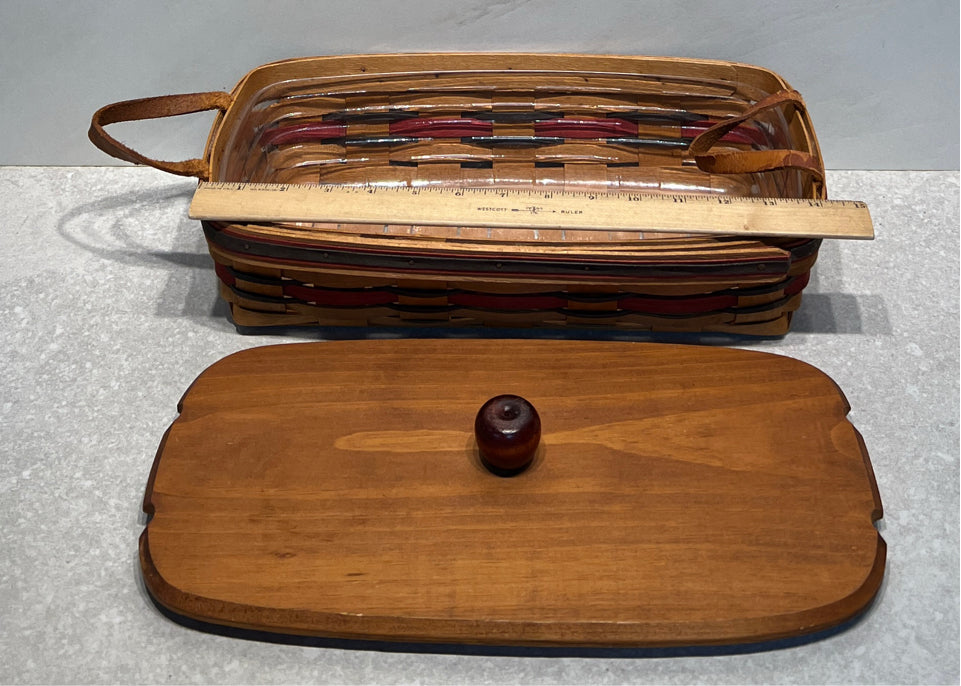 Covered Longaberger Basket