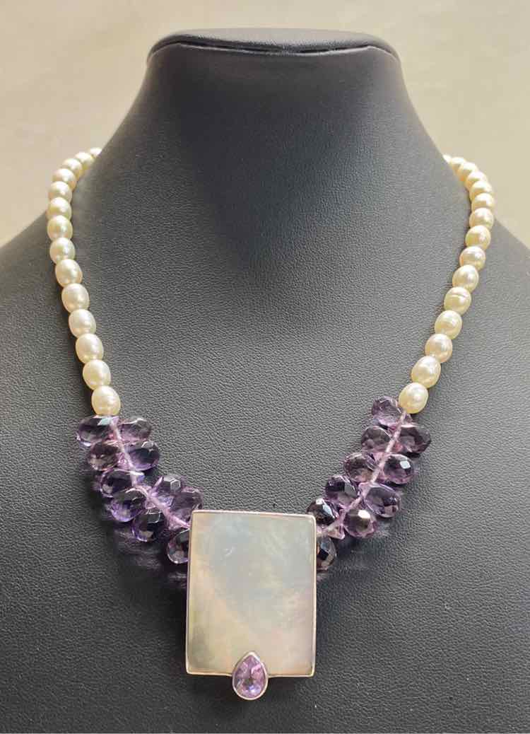 Sterling Clasp Necklace