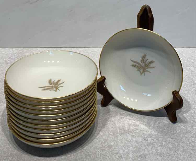Set of 12 Lenox Wheat Bowls