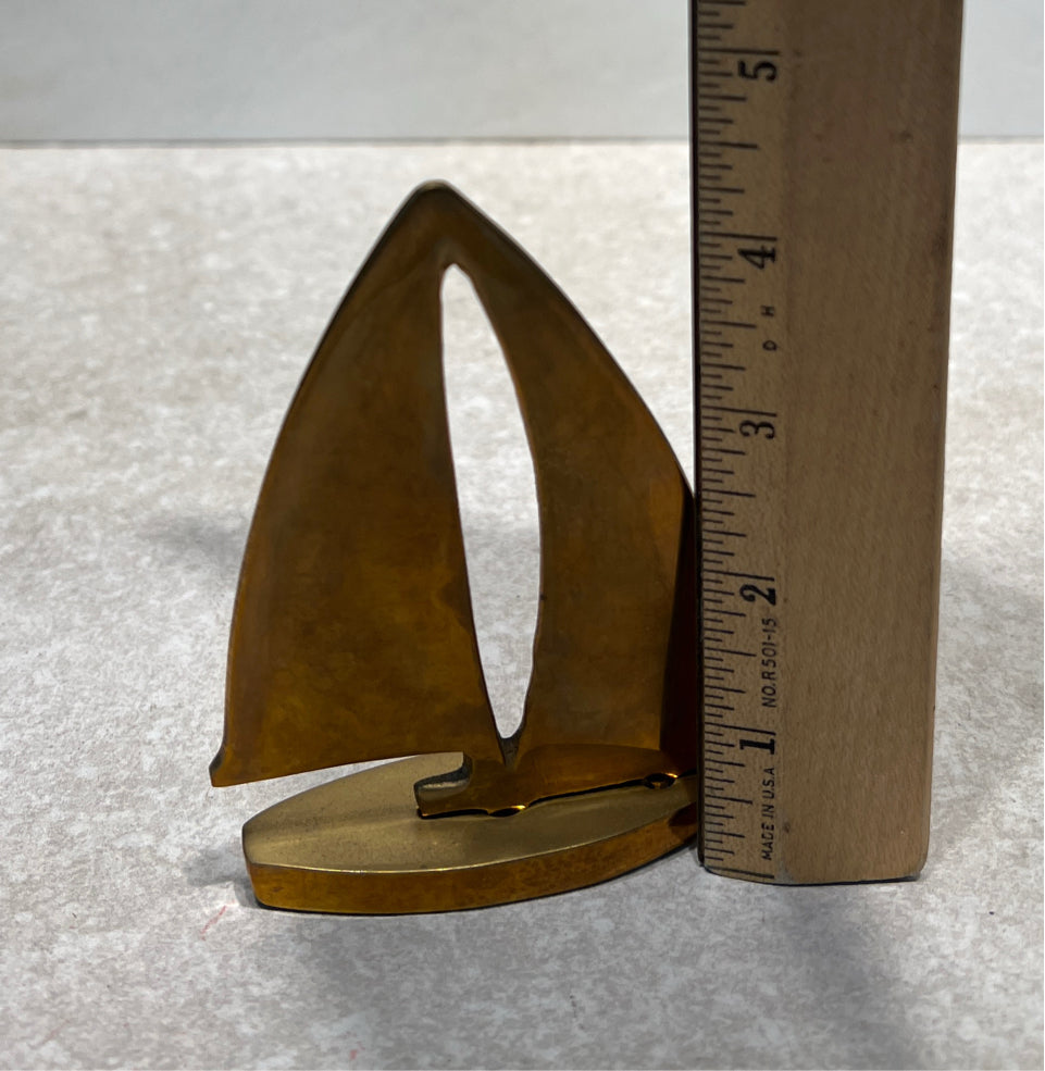 Brass Saliboat