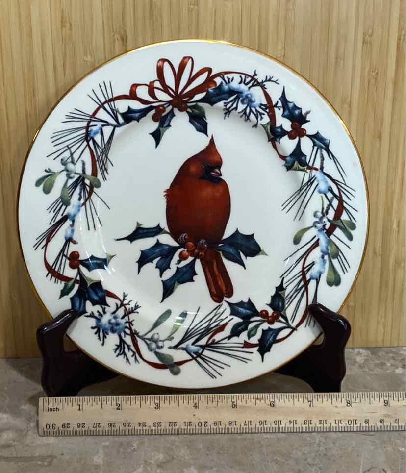 Lenox Winter Greetings Salad Plate
