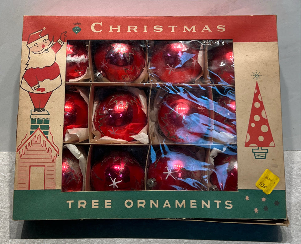 Box Of Fantasia Brand Ornaments
