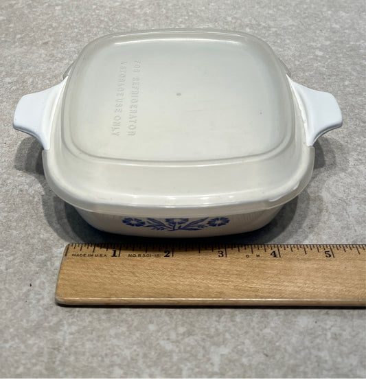 Covered Corningware Bowl