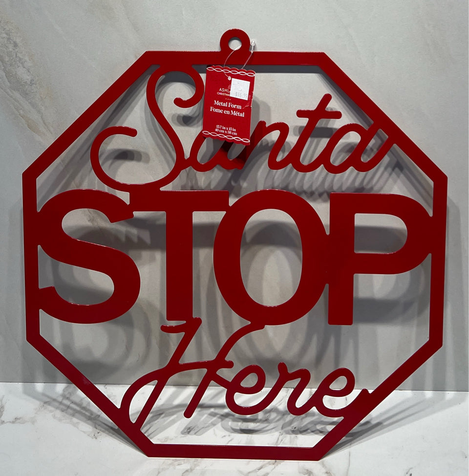 Santa Stop Here