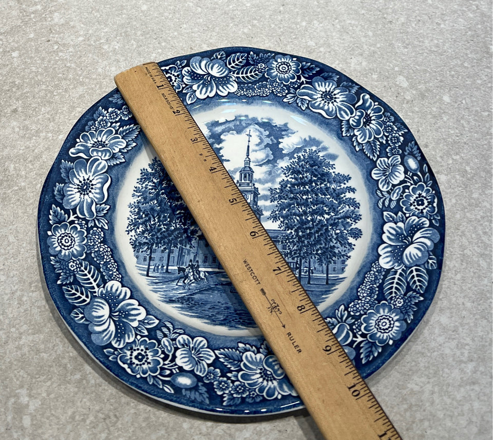 Liberty Blue Plate