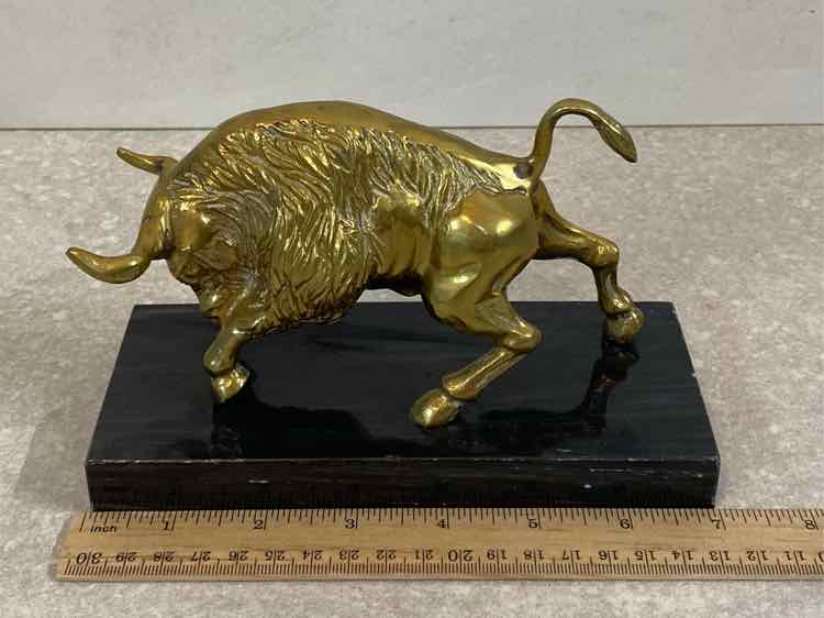 Brass Charging Bull