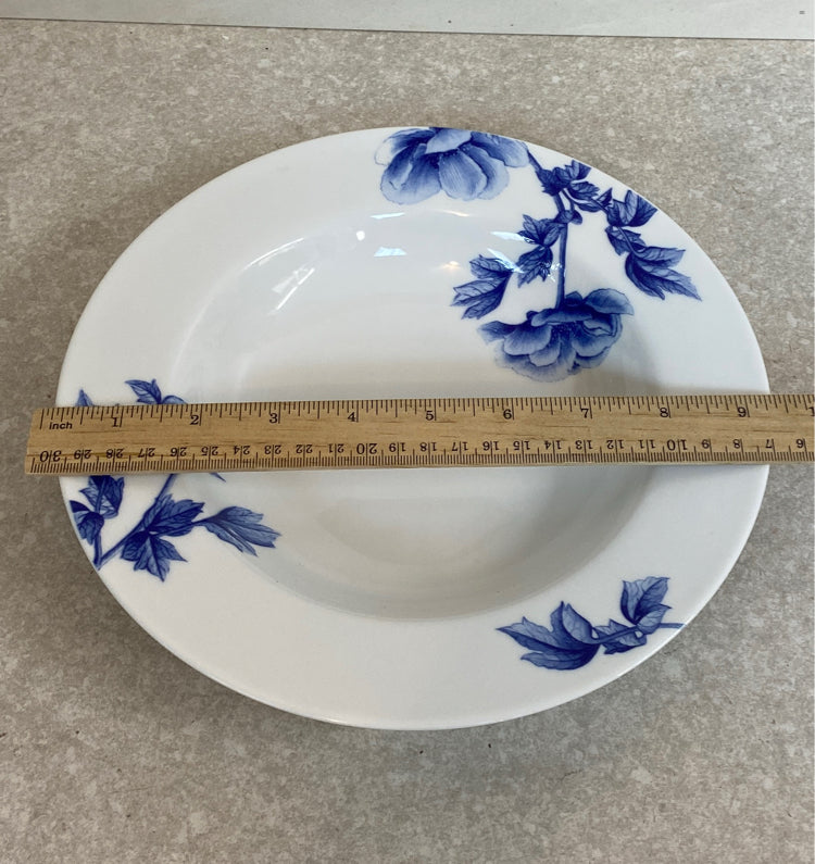Pair of Blue Peony Bowls