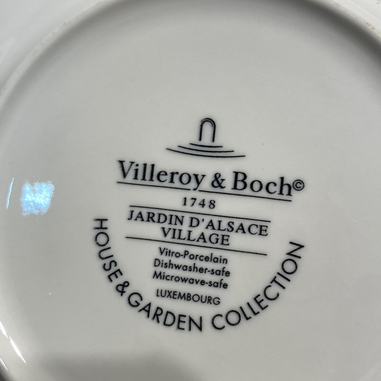 Villeroy And Boch Jardin D'Alsace Plate