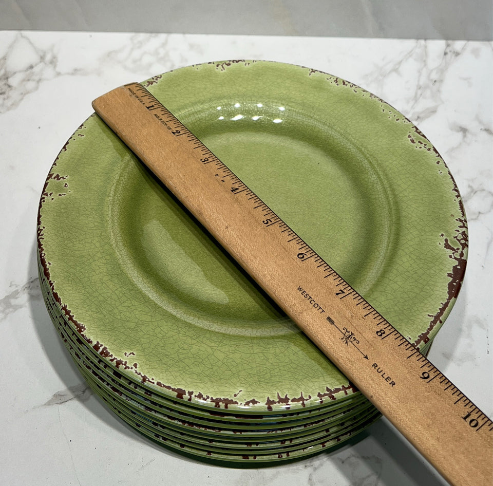 Williams Sonoma - Set of 8 Melamine Salad Plates