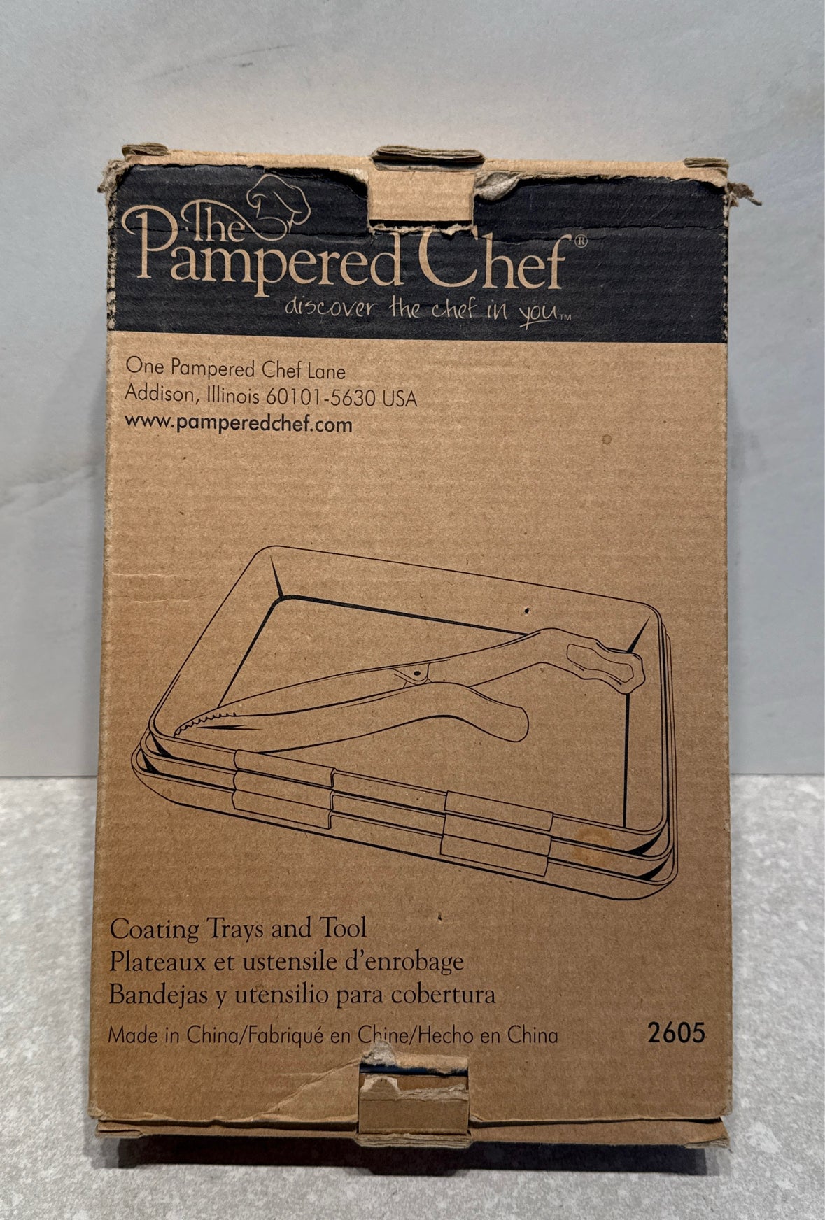 Pampered Chef Coating Trays and Tool