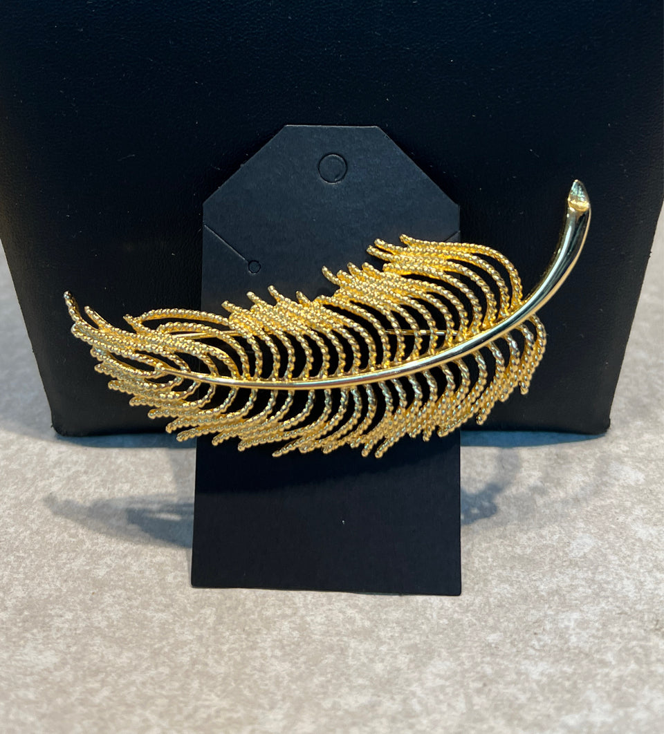 Monet Feather Pin