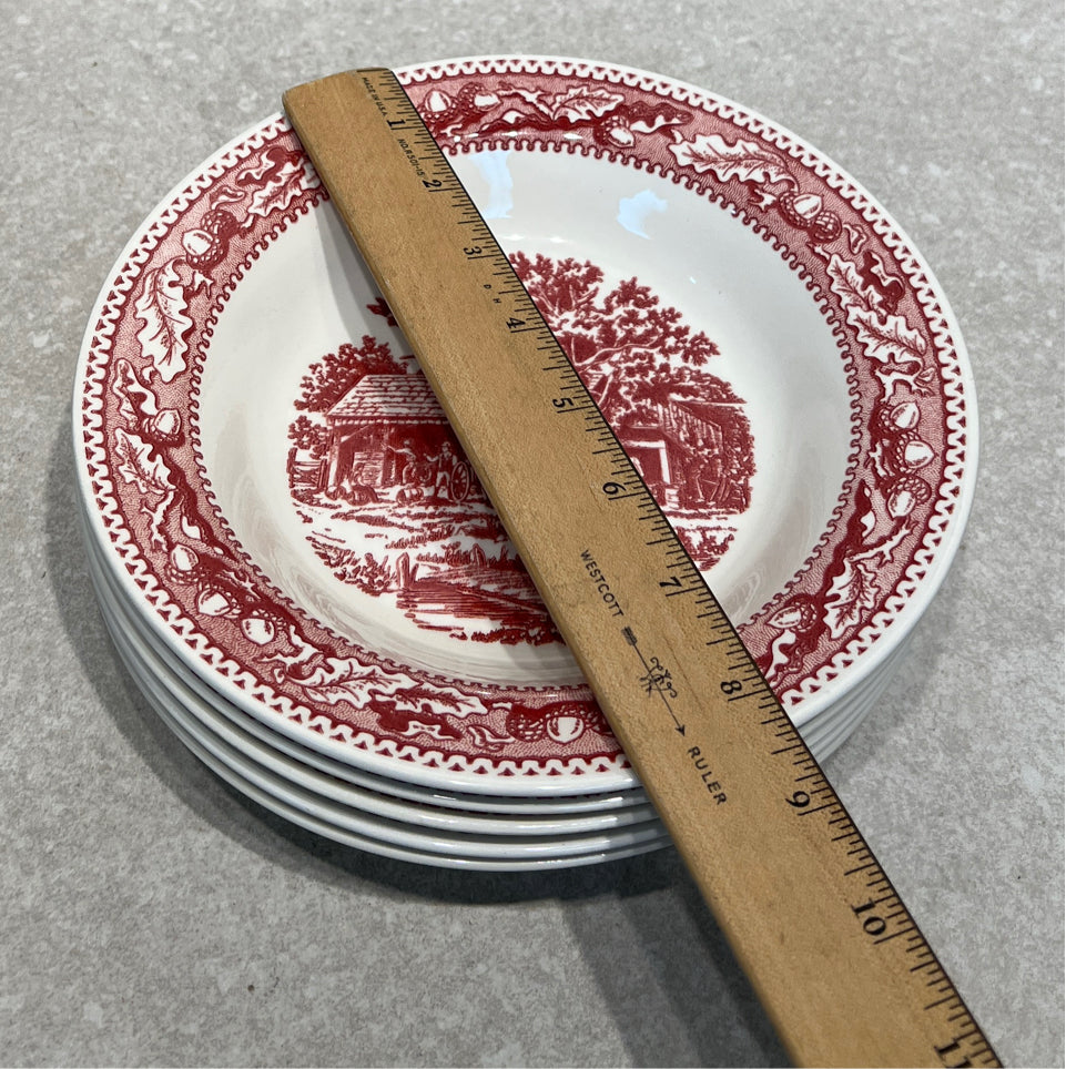 Set of 5 Memory Lane Bowls