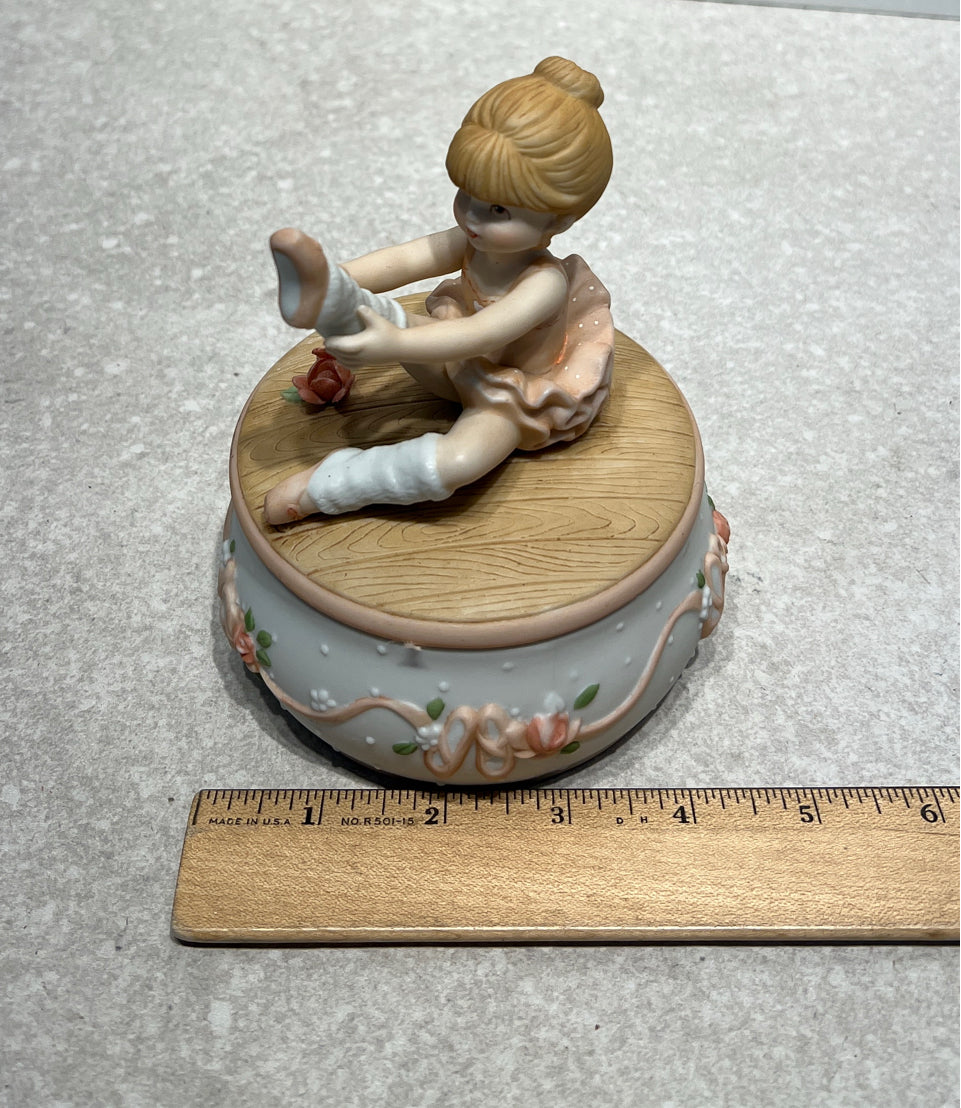Ballerina Trinket Box