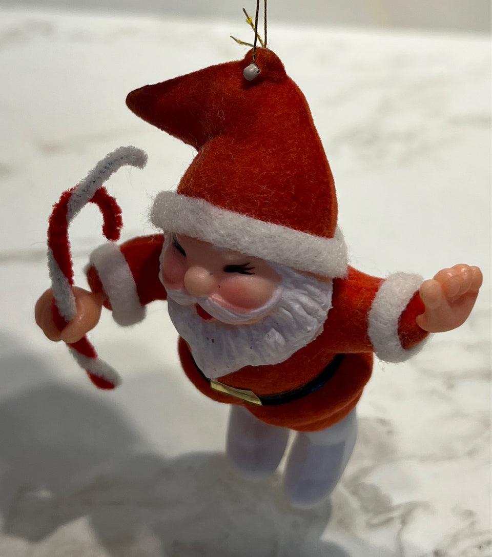 Vintage Santa Ornament