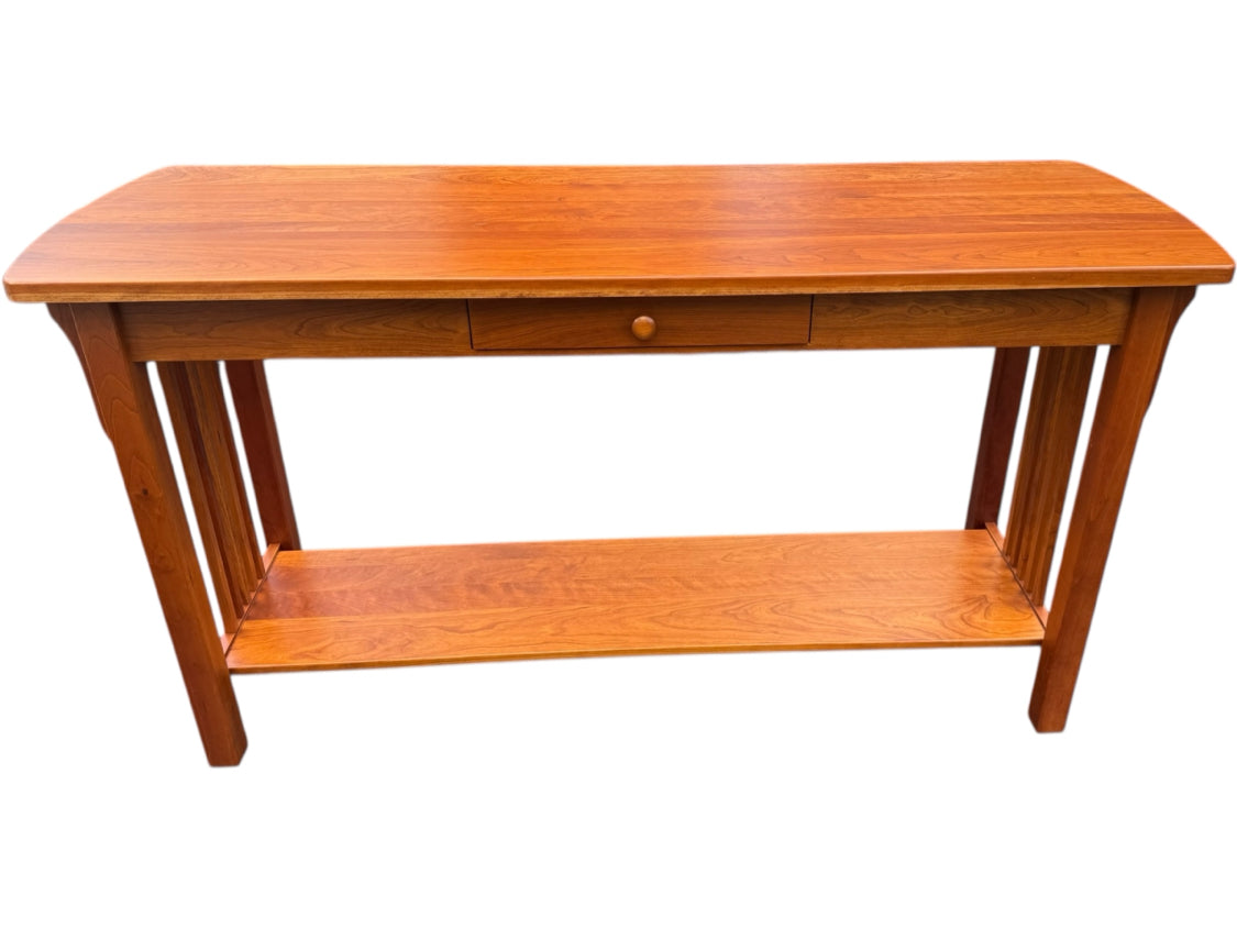 The Country Workshop Sofa Table With Drawer