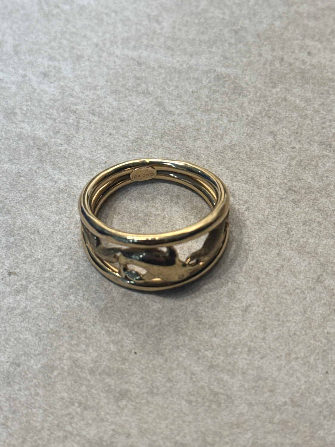 10K Gold Ring Sz.7