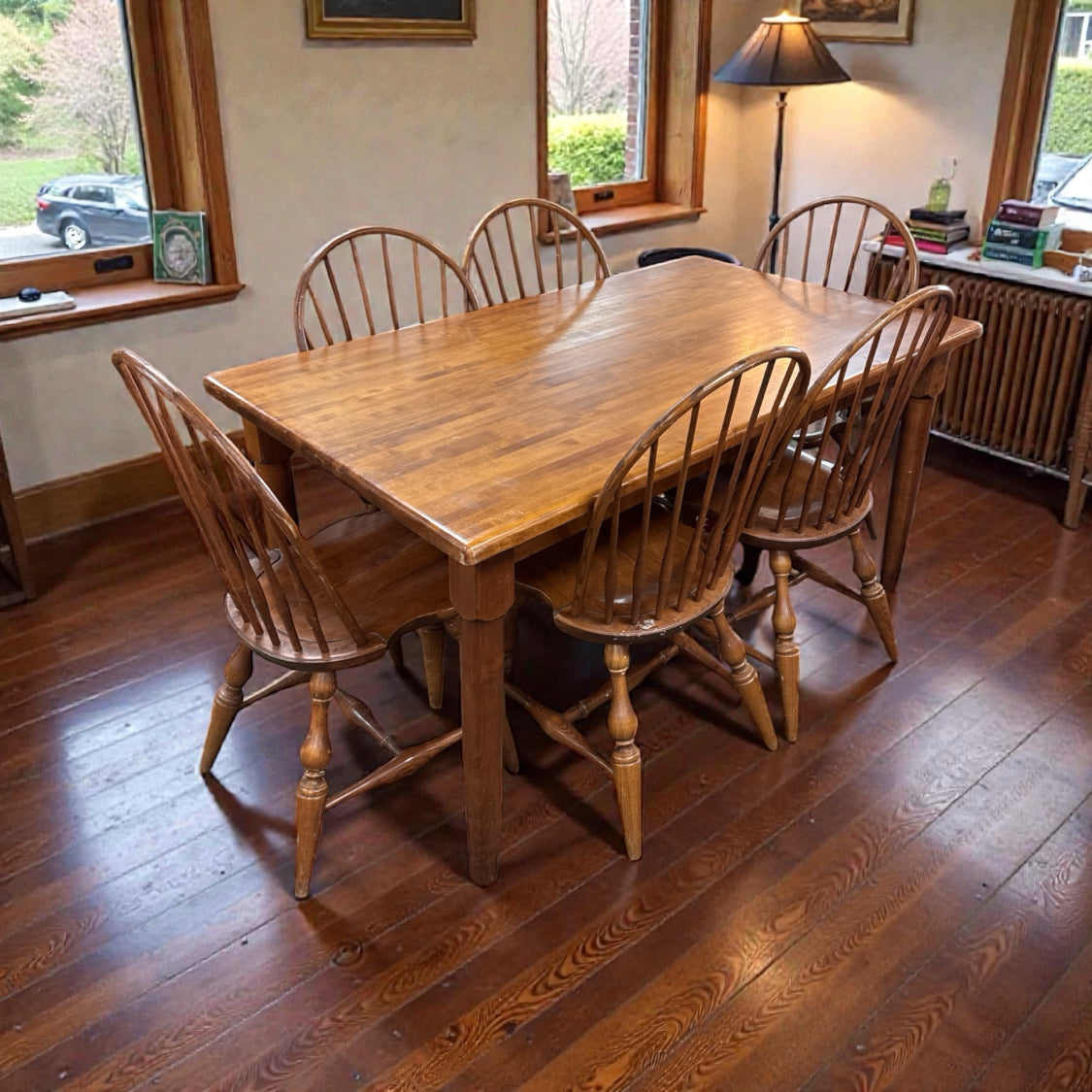 Table And 6 Chairs Eastern Butcheblock