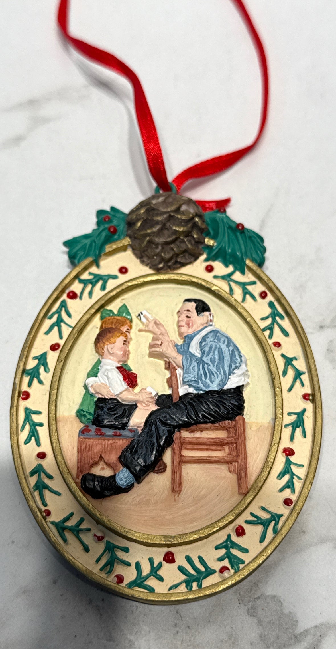 Norman Rockwell Ornament