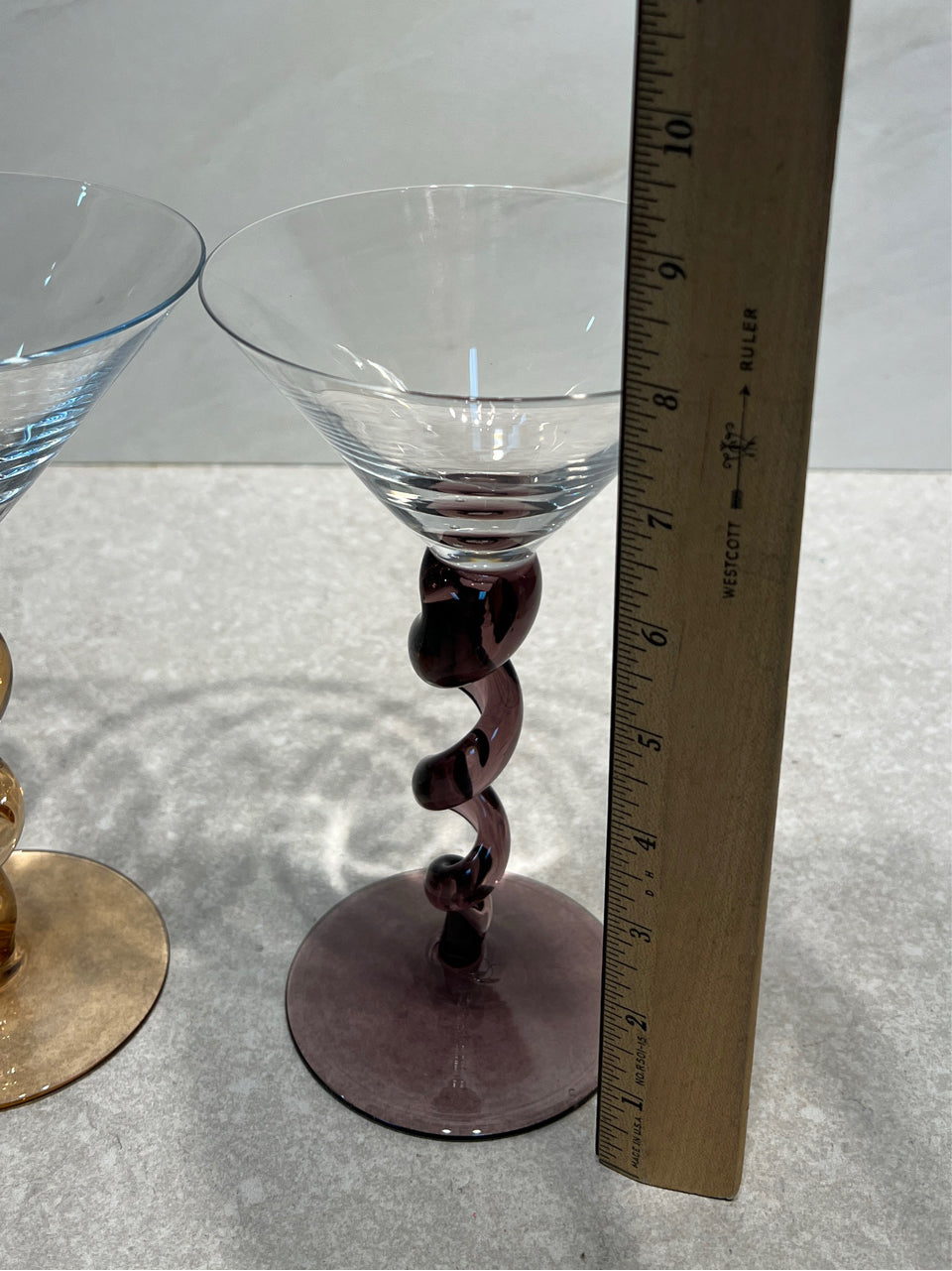 Pair of Martini GLasses