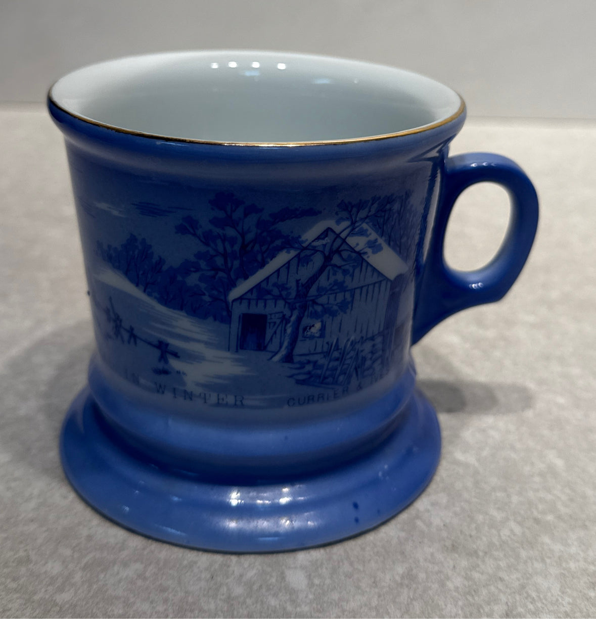 Currier and Ives Mug