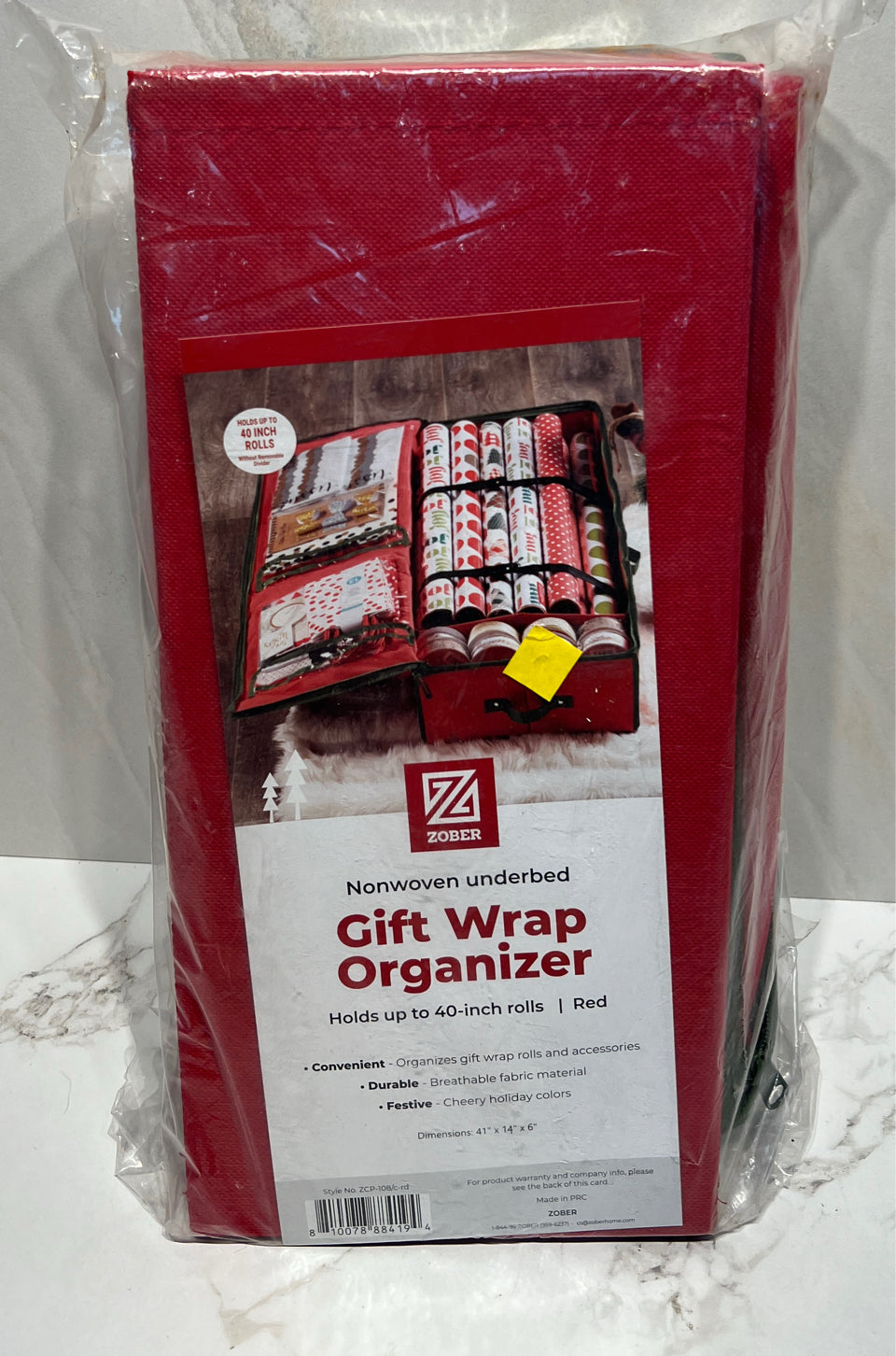 Gift Wrap Organizer