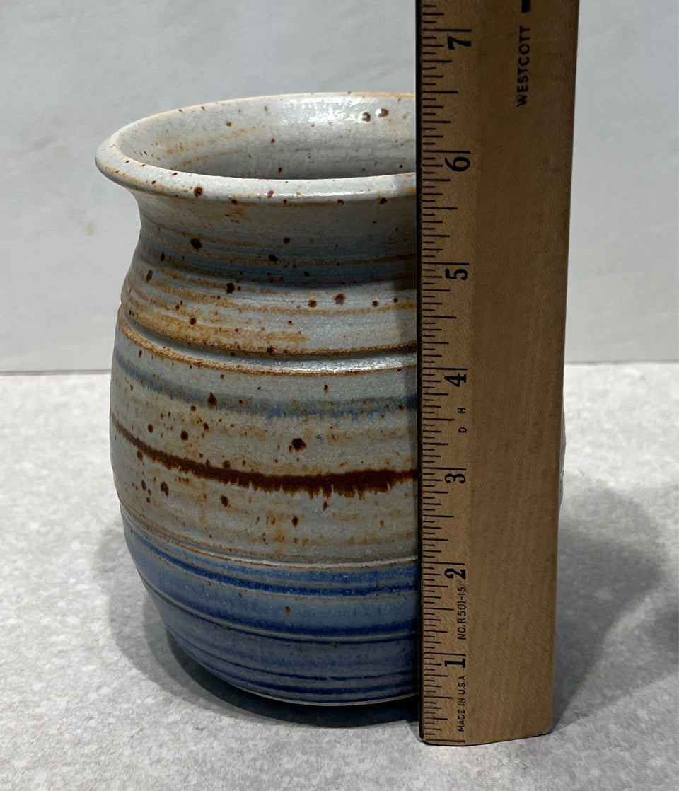 Signed Pottery Vase