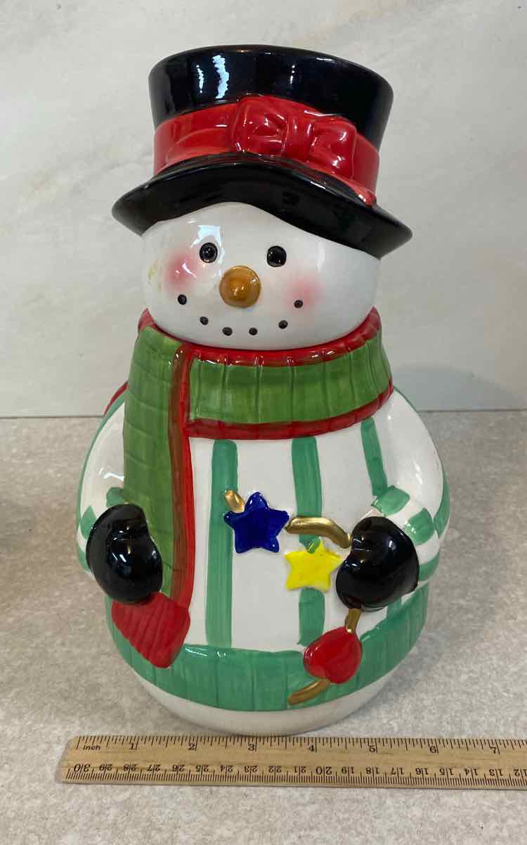 Snowman Cookie Jar