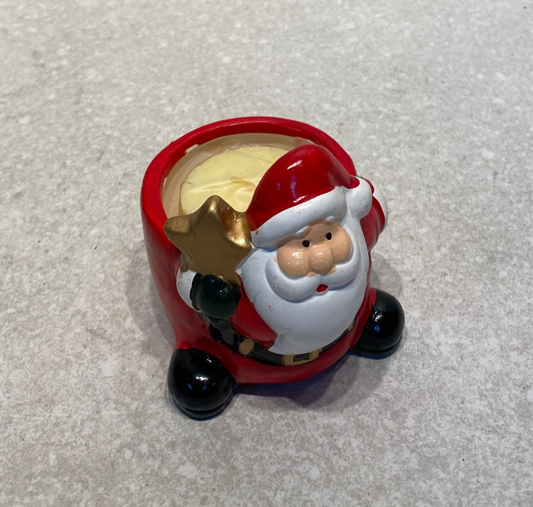Santa Candleholder