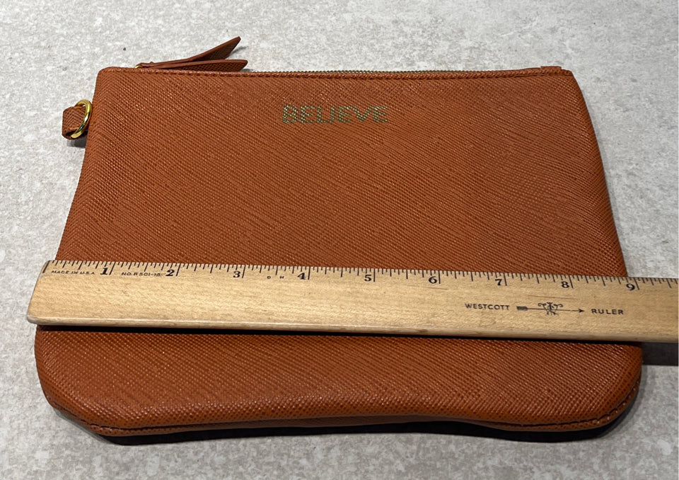 Believe Zippered Pouch