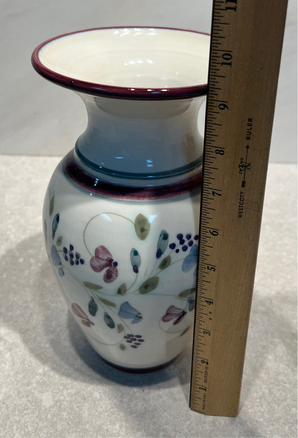 Signed Pottery Vase