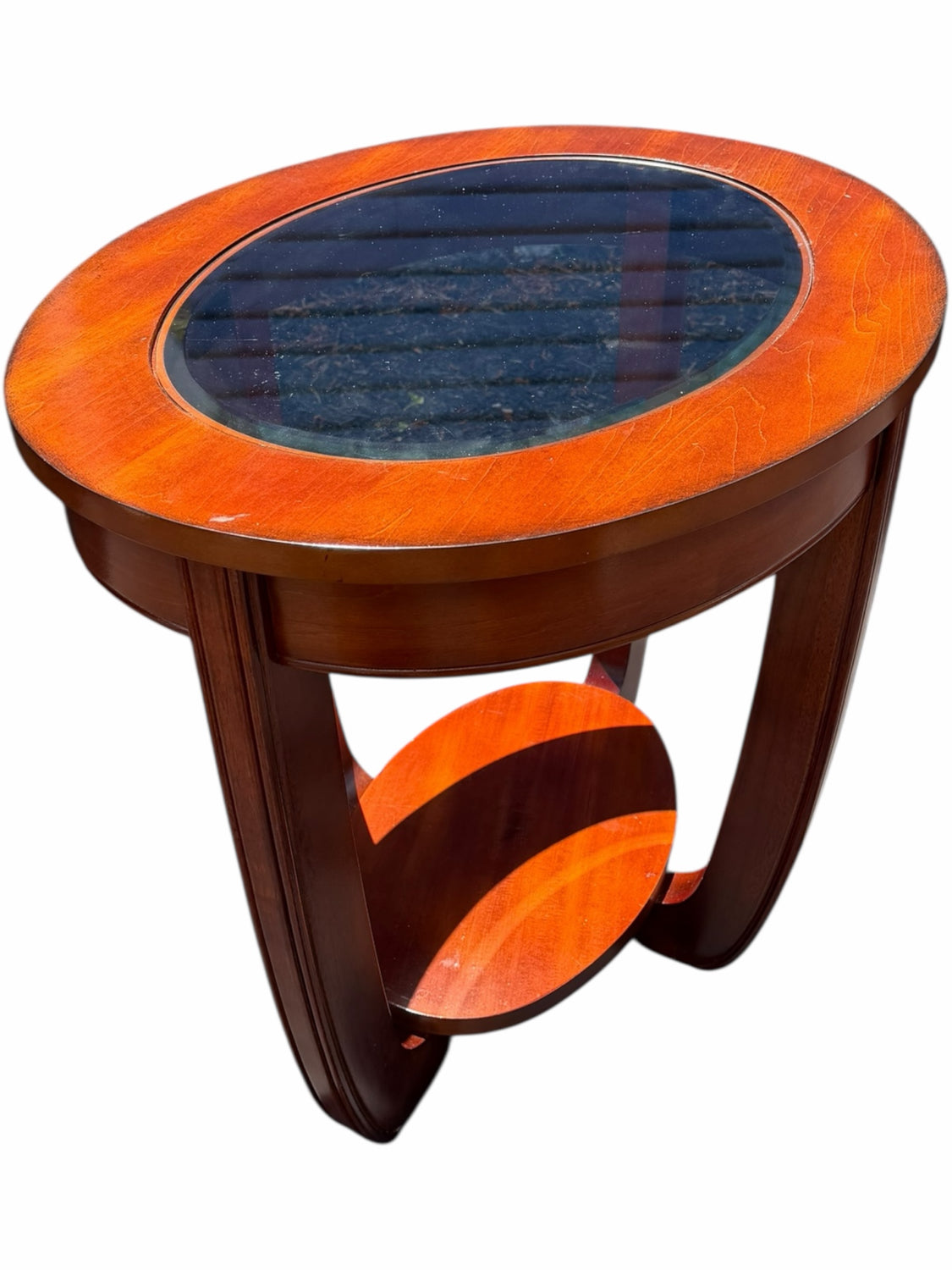 Oval End Table