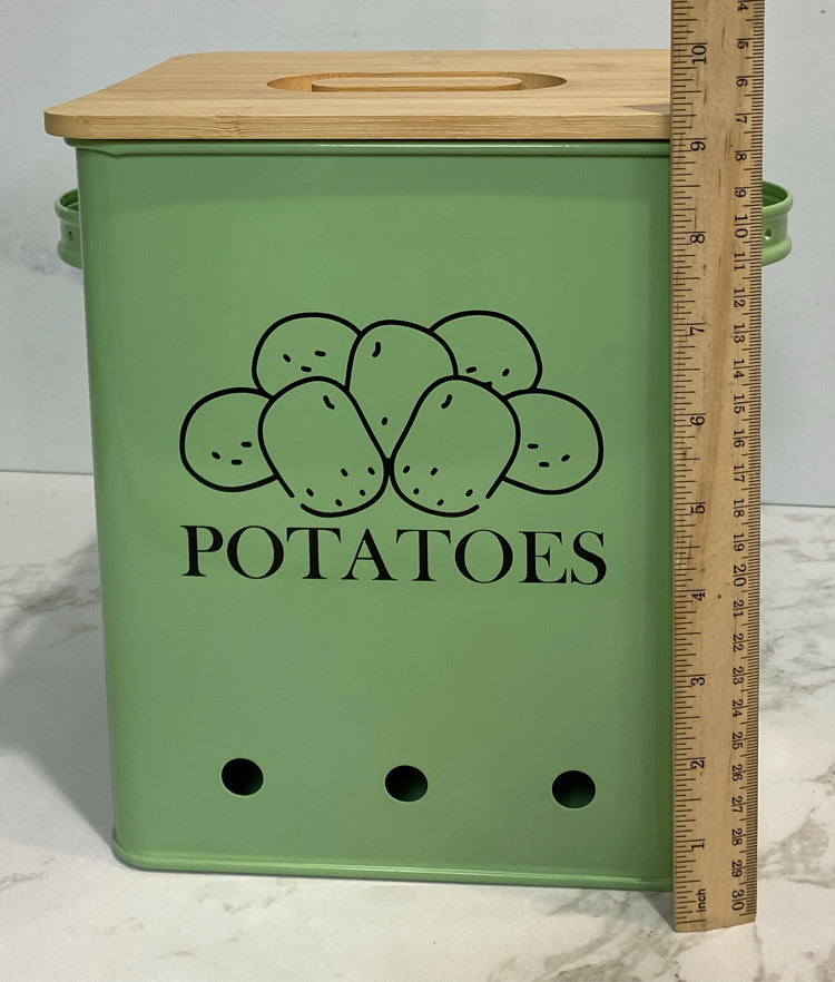 Potatoes Covered Bin