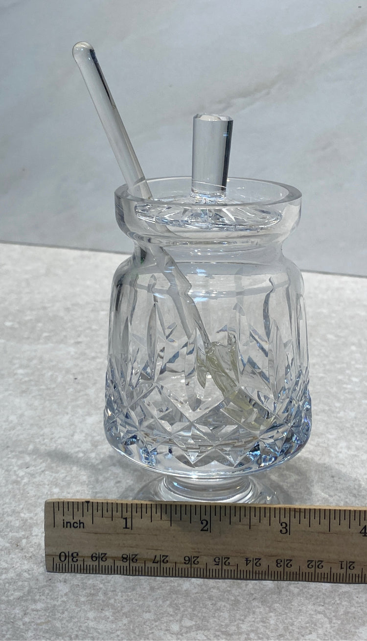 Waterford Condiment Jar with Spoon
