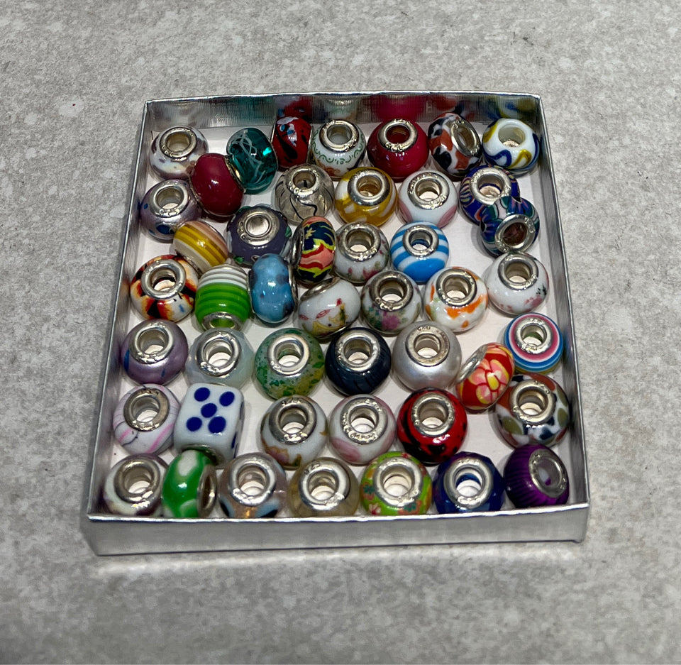 Lot of Sterling Beads