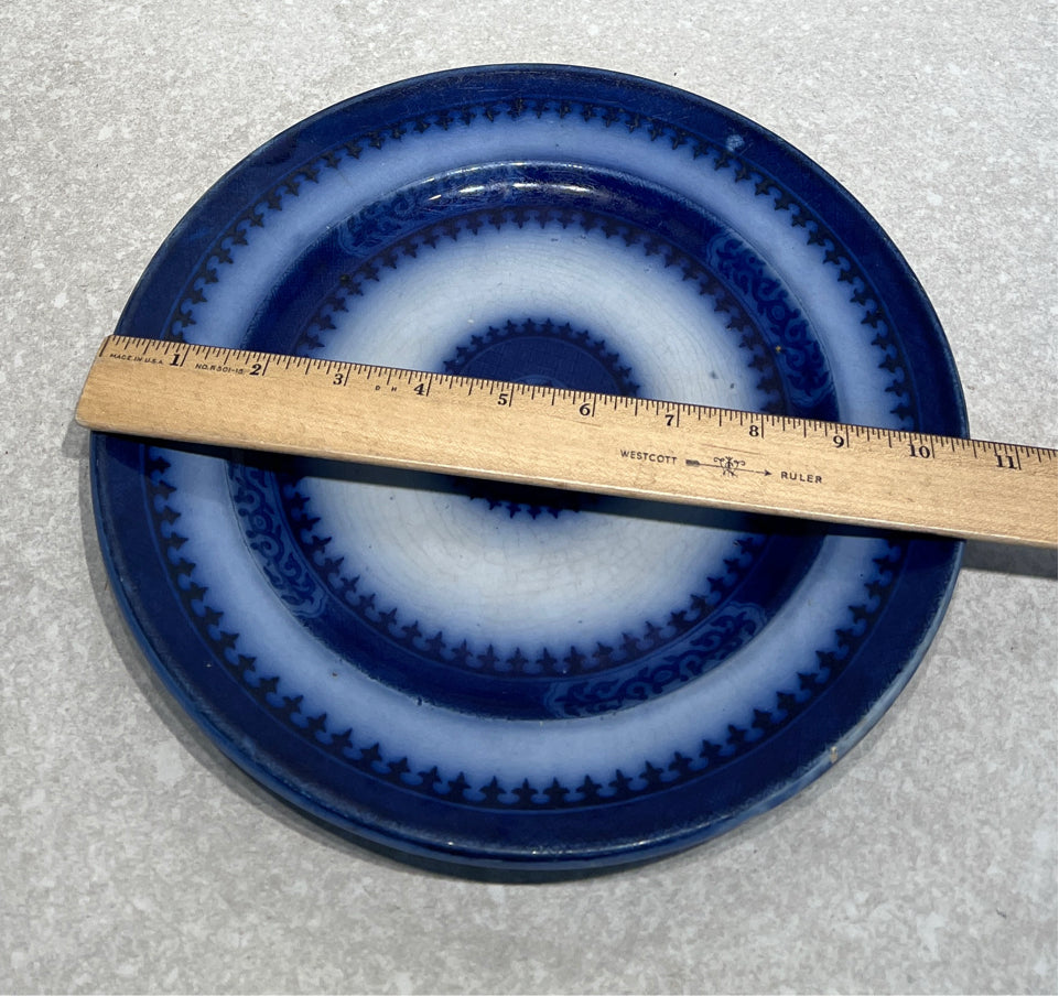 Flow Blue Plate