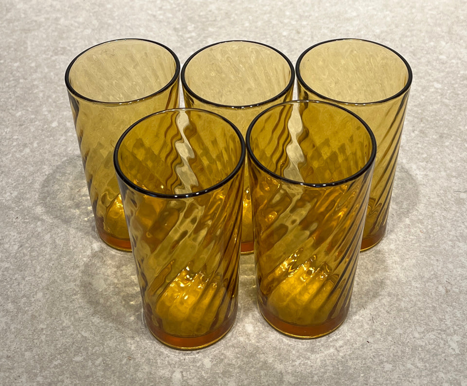Set of 5 Glasses
