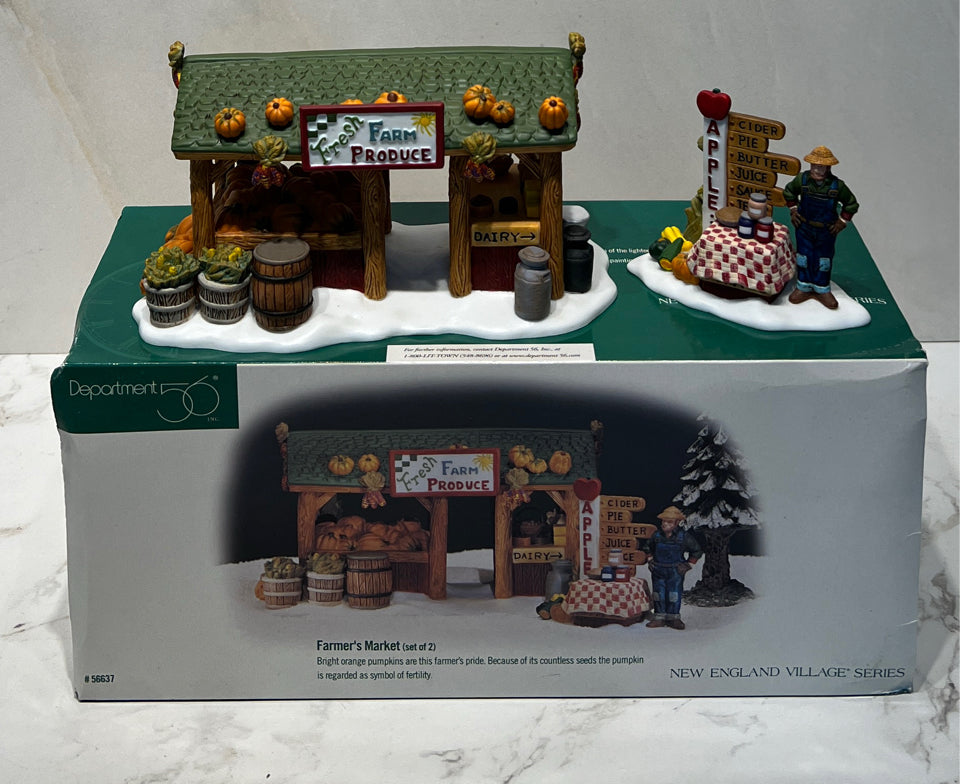 Dept. 56 Farmer's Market