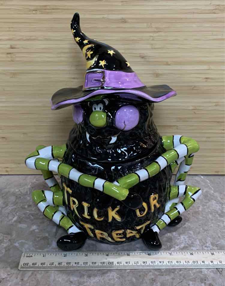 Blue Sky Spider Witch Jar