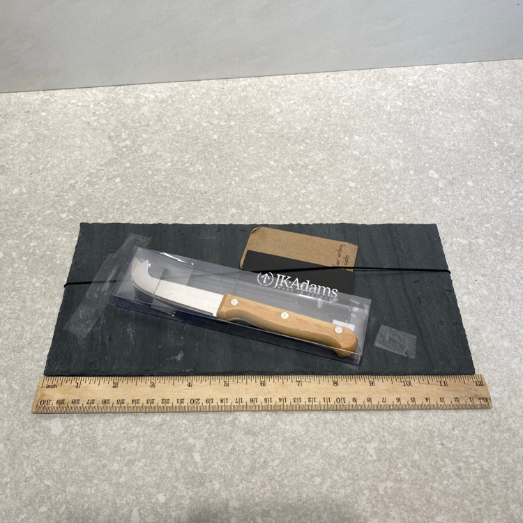 Slate Board with Cheese Knife
