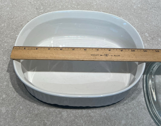 Covered Corning Ware