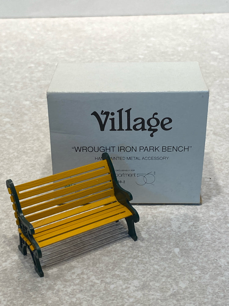 Dept. 56 Bench