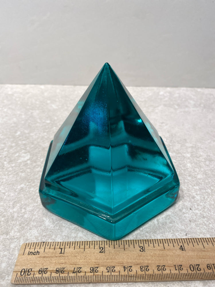 Ship Deck Prism Pyramid Paperweight