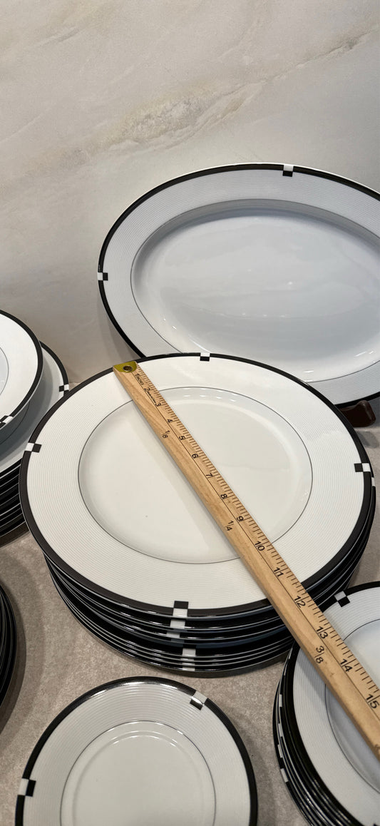Mikasa Midnight Dinnerware Set
