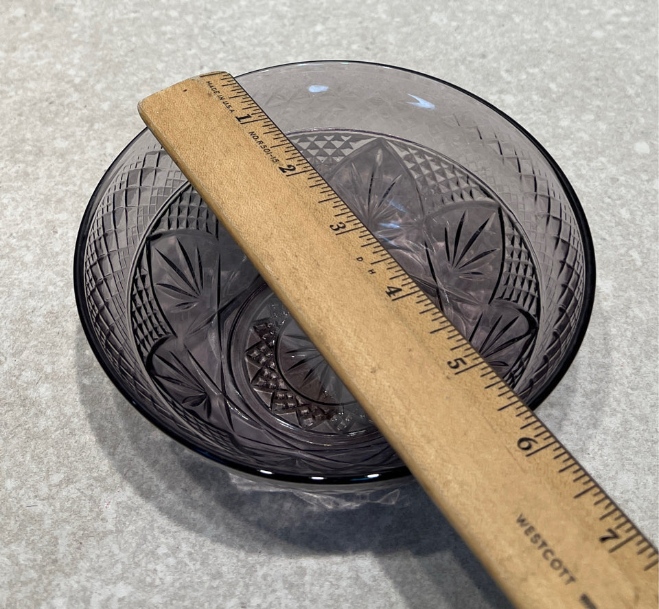 Set of 3 Purple Bowls