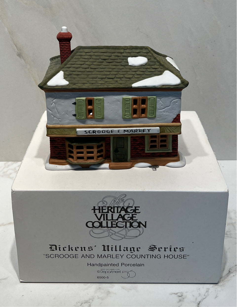 Dept. 56 Scrooge and Marley Counting House