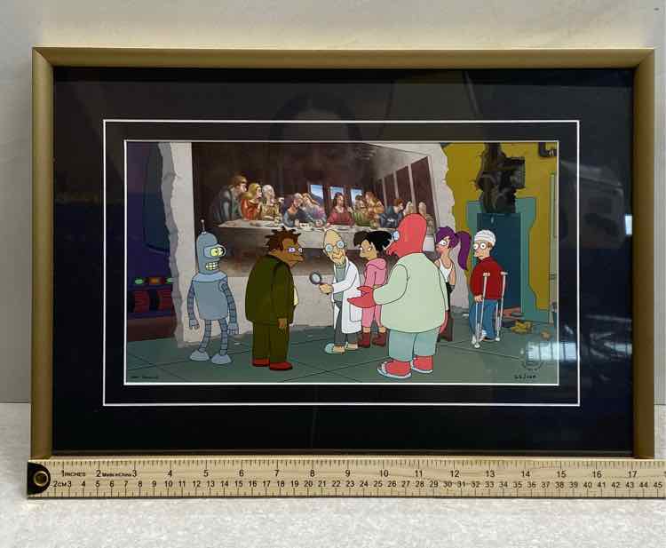Futurame "The Duh-Vinci Code" Giclee Print (22/100)