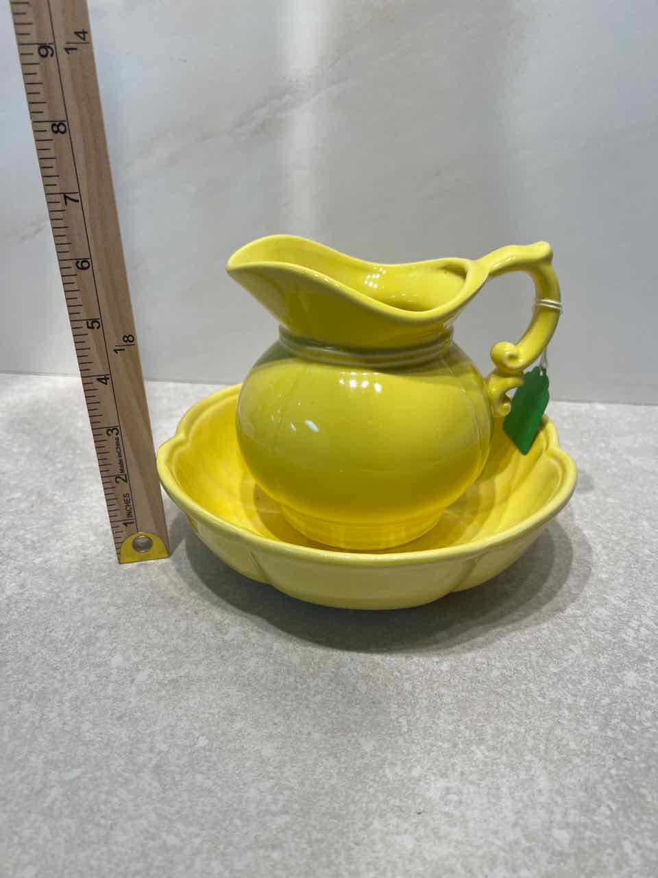 McCoy Yellow Pitcher and Bowl