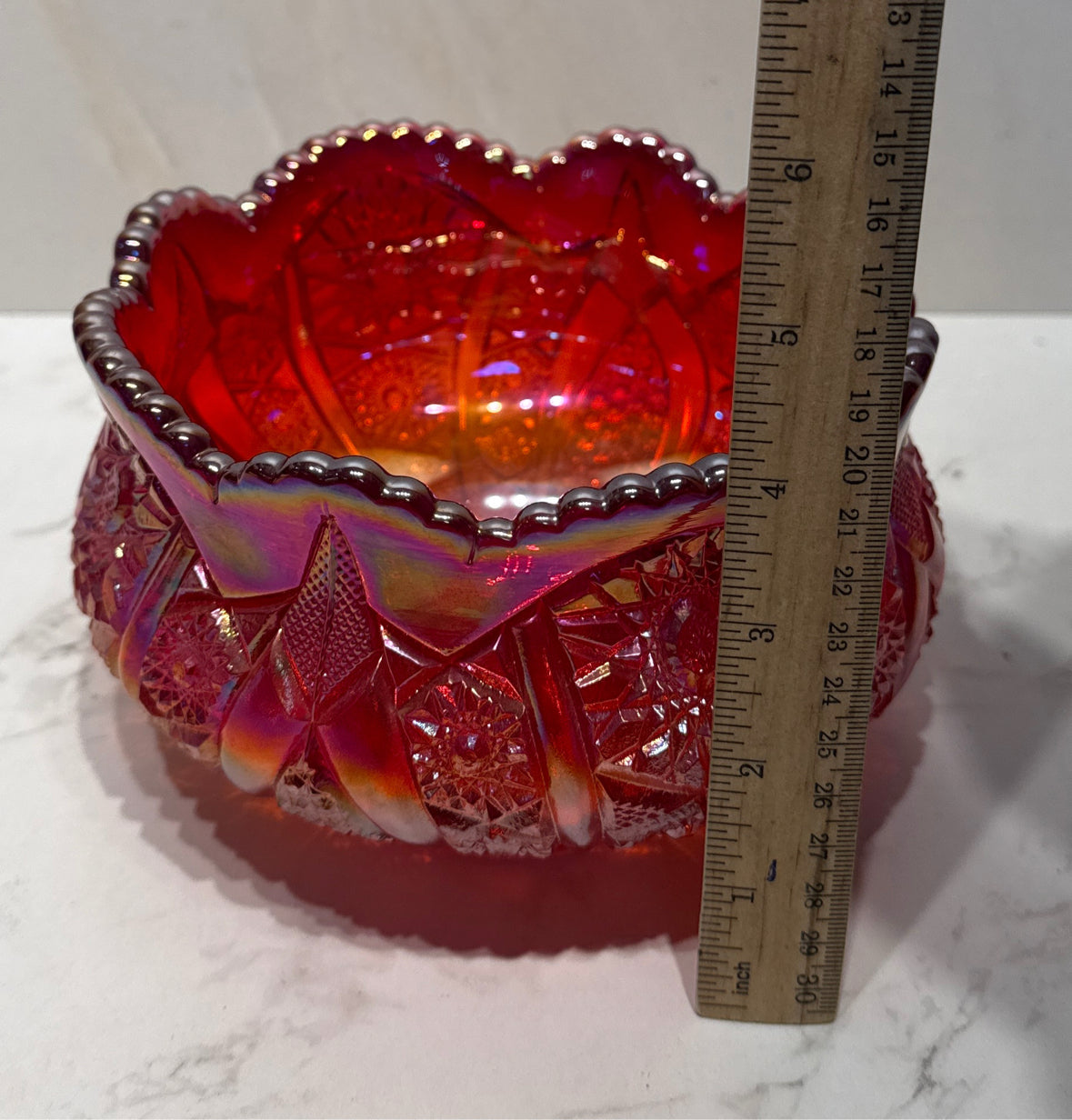 Carnival Glass Bowl