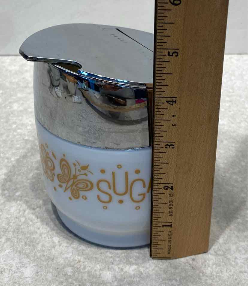 Gemco Butterfly Gold Sugar Bowl